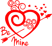Load image into Gallery viewer, Be Mine T-shirtLadies, Mens, Unisex, valentine
