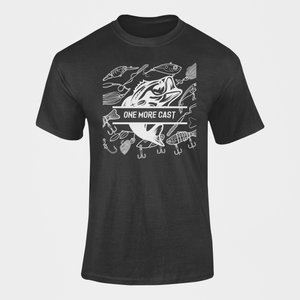 Fishing T-Shirt - One More Castfishing, hobbies, Mens, outdoor, sport, Unisex