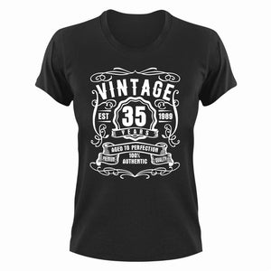 Vintage 35 Years Old 1989 Birthday T-Shirt