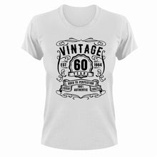 Load image into Gallery viewer, Vintage 60 Years Old 1964 Birthday T-Shirt
