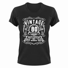 Load image into Gallery viewer, Vintage 80 Years Old 1944 Birthday T-Shirt
