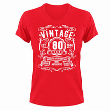 Load image into Gallery viewer, Vintage 80 Years Old 1944 Birthday T-Shirt
