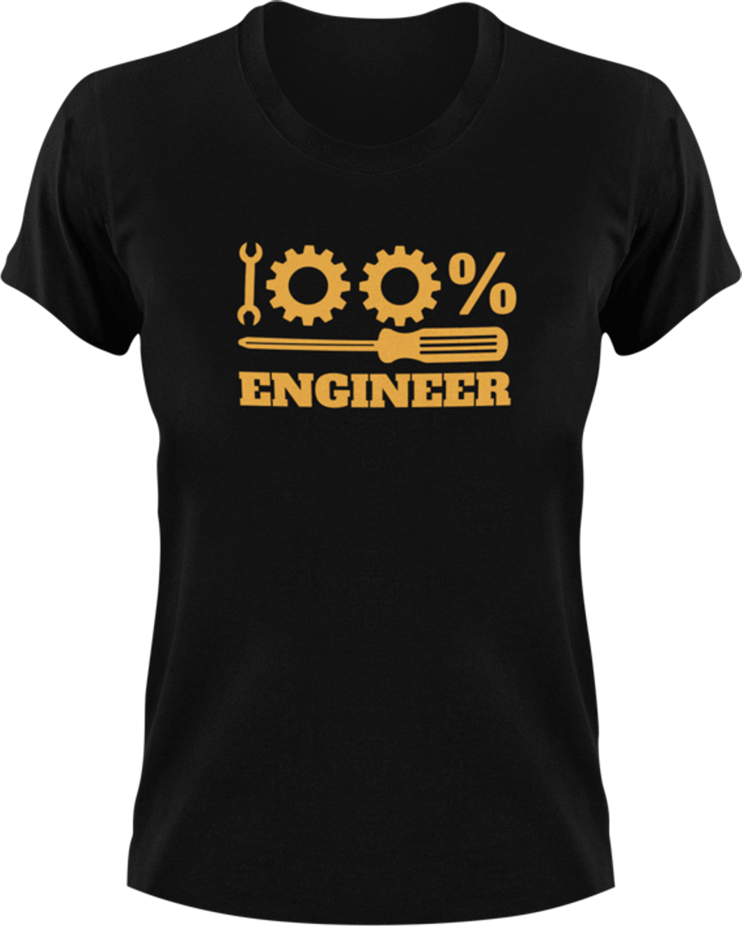 100% Engineer T-Shirt100%, engineer, job, Ladies, Mens, Unisex