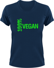 Load image into Gallery viewer, 100% Vegan T-ShirtLadies, Mens, Unisex, Vegan
