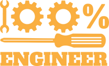 Load image into Gallery viewer, 100% Engineer T-Shirt100%, engineer, job, Ladies, Mens, Unisex
