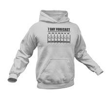 Load image into Gallery viewer, 7 Day Forecast 100% Gains Gym Hoodie
