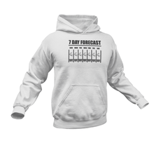 Load image into Gallery viewer, 7 Day Forecast 100% Gains Gym Hoodie
