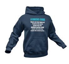 Load image into Gallery viewer, A Bikers Code Hoodie
