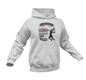 A Champion Is Afraid Of Losing Hoodie