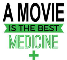 Load image into Gallery viewer, A Movie is the best medicine T-Shirtacting, actor, Ladies, medicine, Mens, movie, scary movies, the best medicine, Unisex
