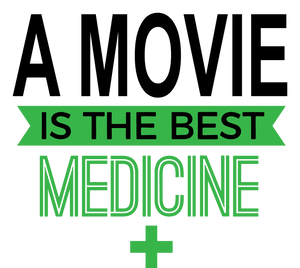 A Movie is the best medicine T-Shirtacting, actor, Ladies, medicine, Mens, movie, scary movies, the best medicine, Unisex