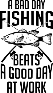 A Bad Day Fishing Beats A Good Day At Work Hoodie