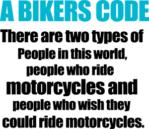 A Bikers Code Hoodie