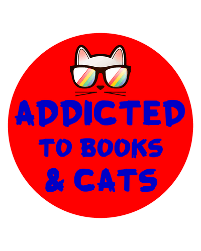 Addicted to books and cats T-Shirtanimals, books, cat, Ladies, Mens, pets, Unisex