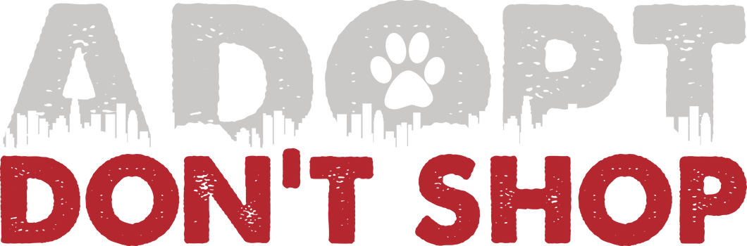 Adopt Don't Shop With A Paw T-ShirtAdopt, animals, cat, dog, Ladies, Mens, pets, Unisex