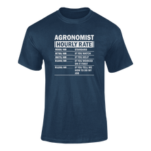 Load image into Gallery viewer, Agronomist Nutrition Facts Novelty T-ShirtAgronomist, cat, funny, Ladies, Mens, Unisex
