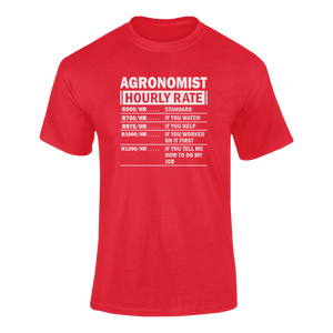 Agronomist Nutrition Facts Novelty T-ShirtAgronomist, cat, funny, Ladies, Mens, Unisex