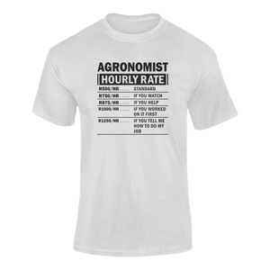 Agronomist Nutrition Facts Novelty T-ShirtAgronomist, cat, funny, Ladies, Mens, Unisex