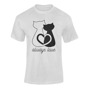 Always Love Cat T-Shirtanimal, animals, cat, cute, Ladies, love, Mens, pets, Unisex