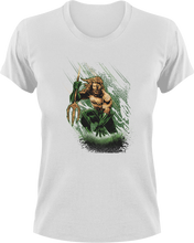 Load image into Gallery viewer, Aquaman T-ShirtAquaman, Comics, DC, Ladies, Mens, super power, superhero, Unisex

