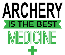 Load image into Gallery viewer, Archery is the best medicine T-Shirtarcher, archery, Ladies, medicine, Mens, sport, the best medicine, Unisex

