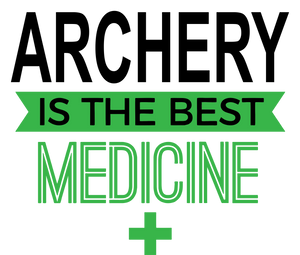 Archery is the best medicine T-Shirtarcher, archery, Ladies, medicine, Mens, sport, the best medicine, Unisex