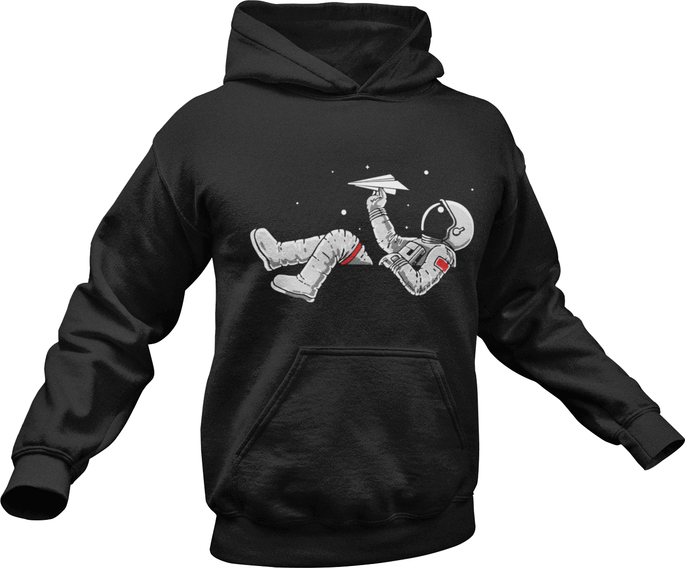 Astronaut floating in space Hoodie