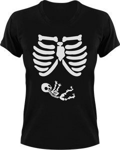 Baby skeleton T-Shirtbones, Halloween, Ladies, Mens, scary, scary movies, skeleton, Unisex