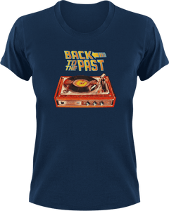 Back To The Past Vinyl T-ShirtLadies, Mens, movie, old school, Unisex, vintage