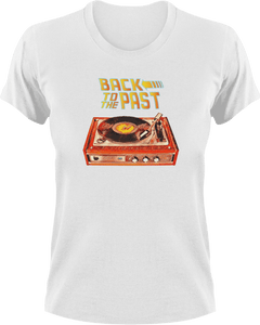 Back To The Past Vinyl T-ShirtLadies, Mens, movie, old school, Unisex, vintage