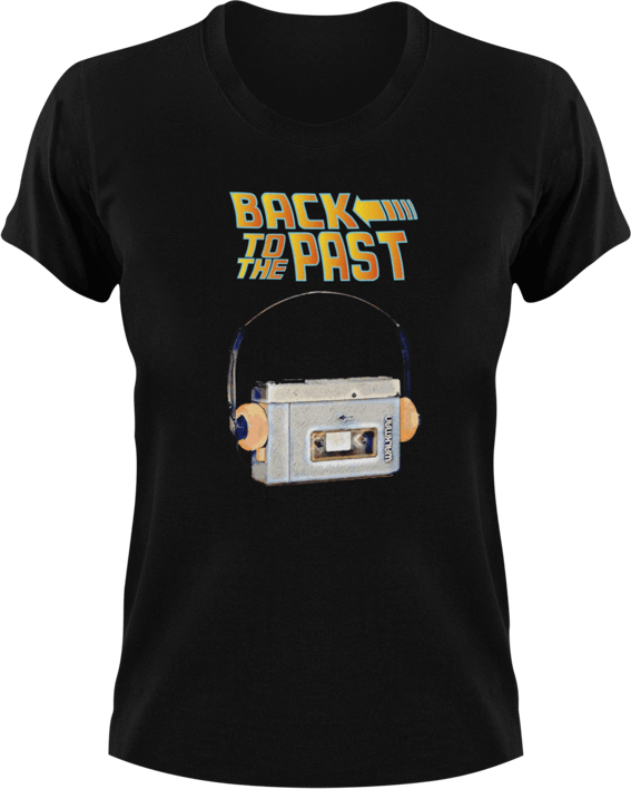 Back To The Past Walkman T-ShirtLadies, Mens, movie, old school, Unisex, vintage, Walkman