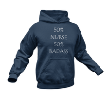 Load image into Gallery viewer, Badass Nurse Hoodie
