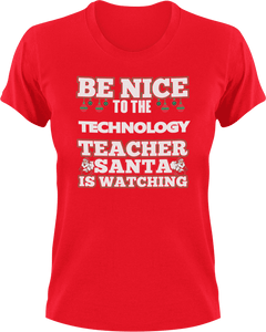 Be Nice To The Technology Teacher T-Shirtbe nice, Ladies, Mens, school, teacher, teaching, technology, Unisex