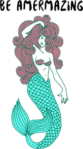 Be amermazing T-Shirtamazing, fantasy, Ladies, Mens, mermaid, Unisex