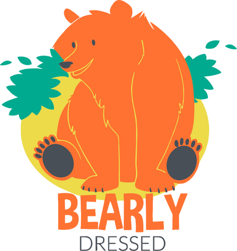 Bearly Dressed Funny T-Shirtbear, funny, Ladies, Mens, puns, Unisex