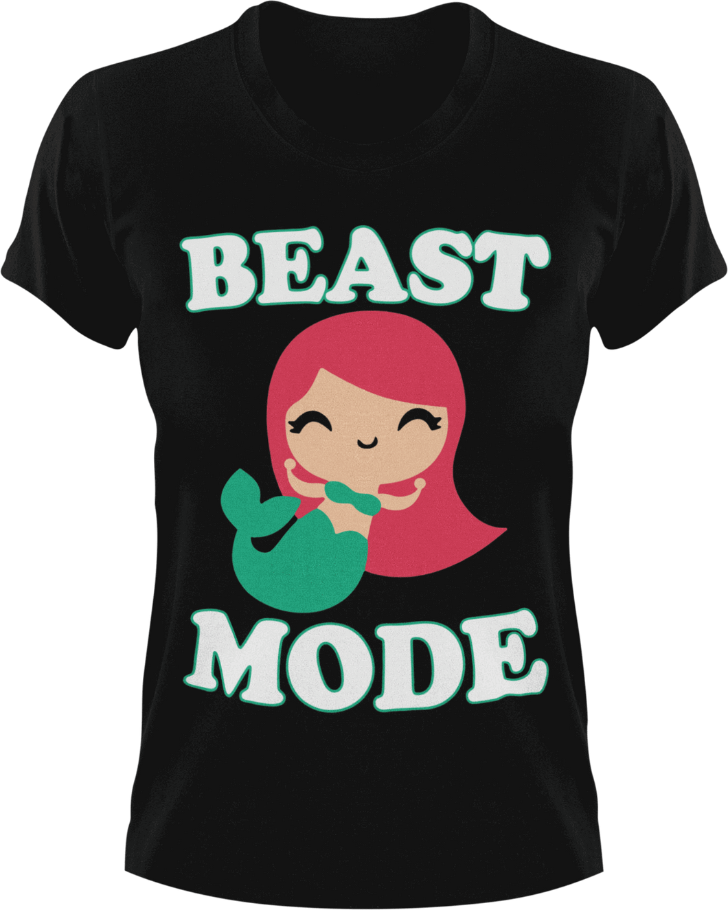 Beast mode T-Shirtbeast, fantasy, Ladies, Mens, mermaid, Unisex
