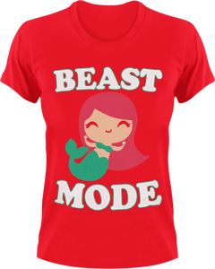 Beast mode T-Shirtbeast, fantasy, Ladies, Mens, mermaid, Unisex