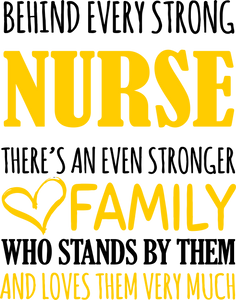 Strong Nurse T-ShirtBehind every, family, Ladies, medical, Mens, night nurses, nurse, strong, Unisex