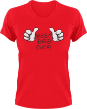 Load image into Gallery viewer, Best dad ever Disney styled T-Shirtdad, Dad Jokes, Fathers day, Ladies, Mens, Unisex
