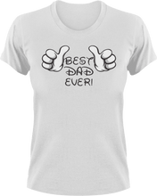 Load image into Gallery viewer, Best dad ever Disney styled T-Shirtdad, Dad Jokes, Fathers day, Ladies, Mens, Unisex
