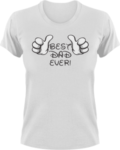 Best dad ever Disney styled T-Shirtdad, Dad Jokes, Fathers day, Ladies, Mens, Unisex