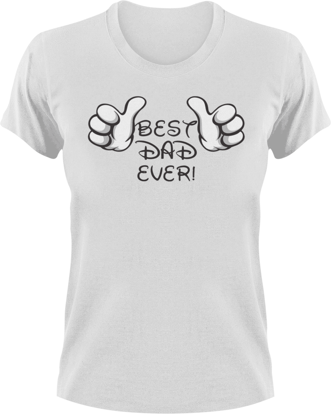 Best dad ever Disney styled T-Shirtdad, Dad Jokes, Fathers day, Ladies, Mens, Unisex