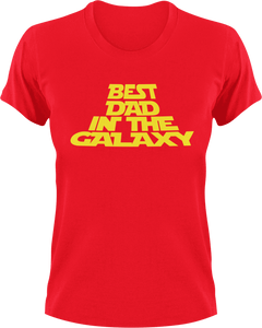 Best dad in the galaxy T-Shirtdad, Dad Jokes, Fathers day, Ladies, Mens, Star wars, Unisex