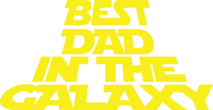 Best dad in the galaxy T-Shirtdad, Dad Jokes, Fathers day, Ladies, Mens, Star wars, Unisex