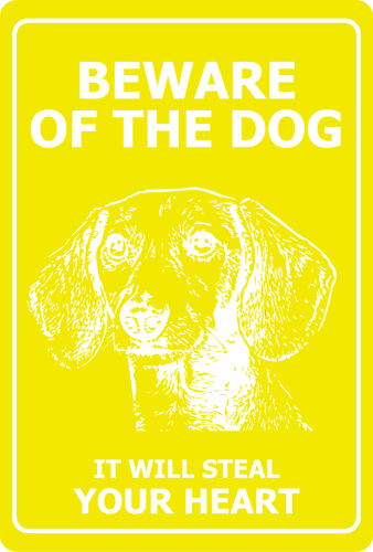 Beware of the Dog it will steal your heart T-Shirtanimals, dog, Ladies, Mens, pets, Unisex