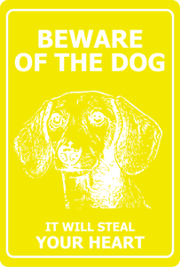 Beware of the Dog it will steal your heart T-Shirtanimals, dog, Ladies, Mens, pets, Unisex
