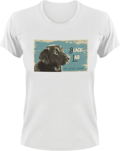 Black Lab T-Shirtdog, Ladies, Mens, picture, Unisex