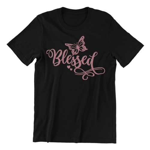 Blessed Butterfly T-shirtButterfly, christian, Ladies, Mens, motivation, Unisex