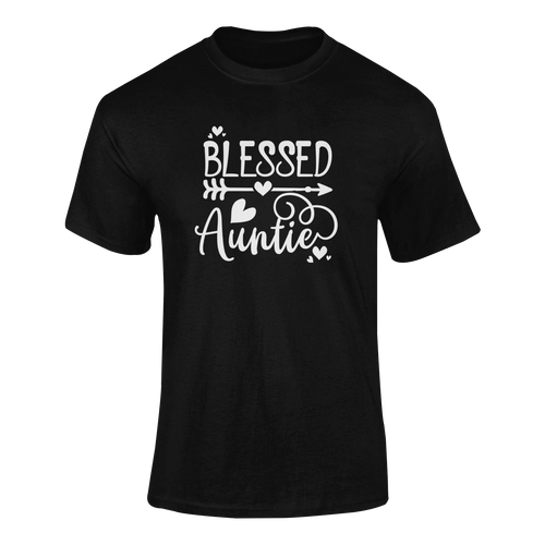 Blessed Aunt Cute T-Shirtaunt, blessed, cute, family, Ladies, Mens, Unisex
