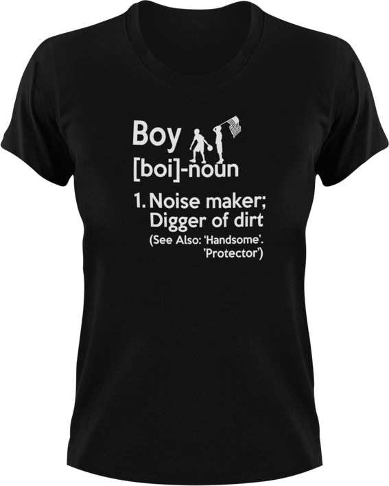 Boy T-Shirtboy, Ladies, Mens, noun, Unisex
